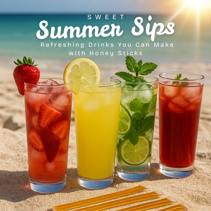 Sweet Summer Sips: Refreshing Drinks You Can Make with Honey Sticks