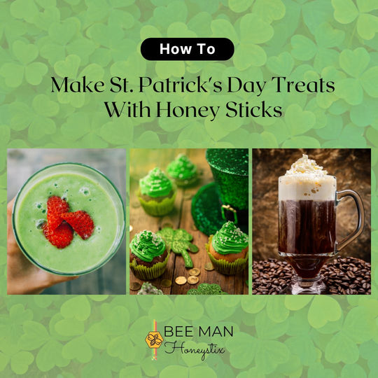 How to Make St. Patrick’s Day Treats with Honey Sticks