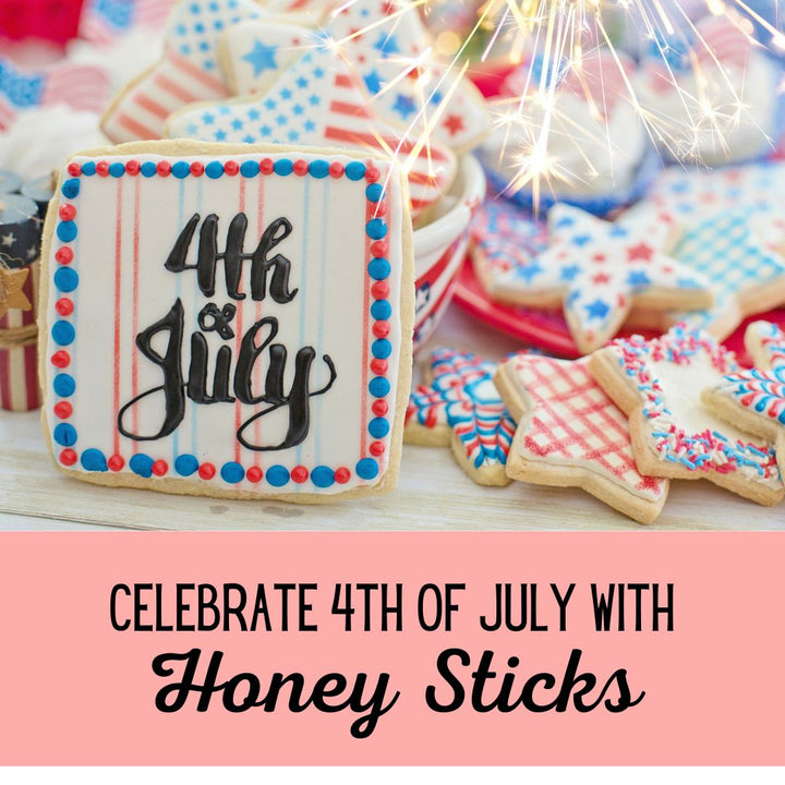 Celebrate 4th of July with Honey Sticks