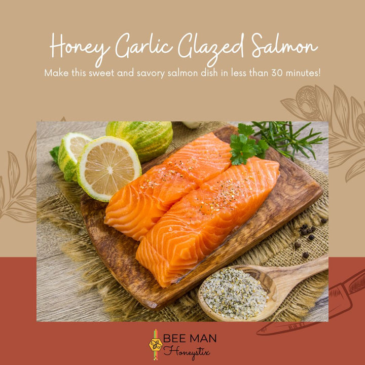 Make a Quick Dinner with Honey Garlic Glazed Salmon